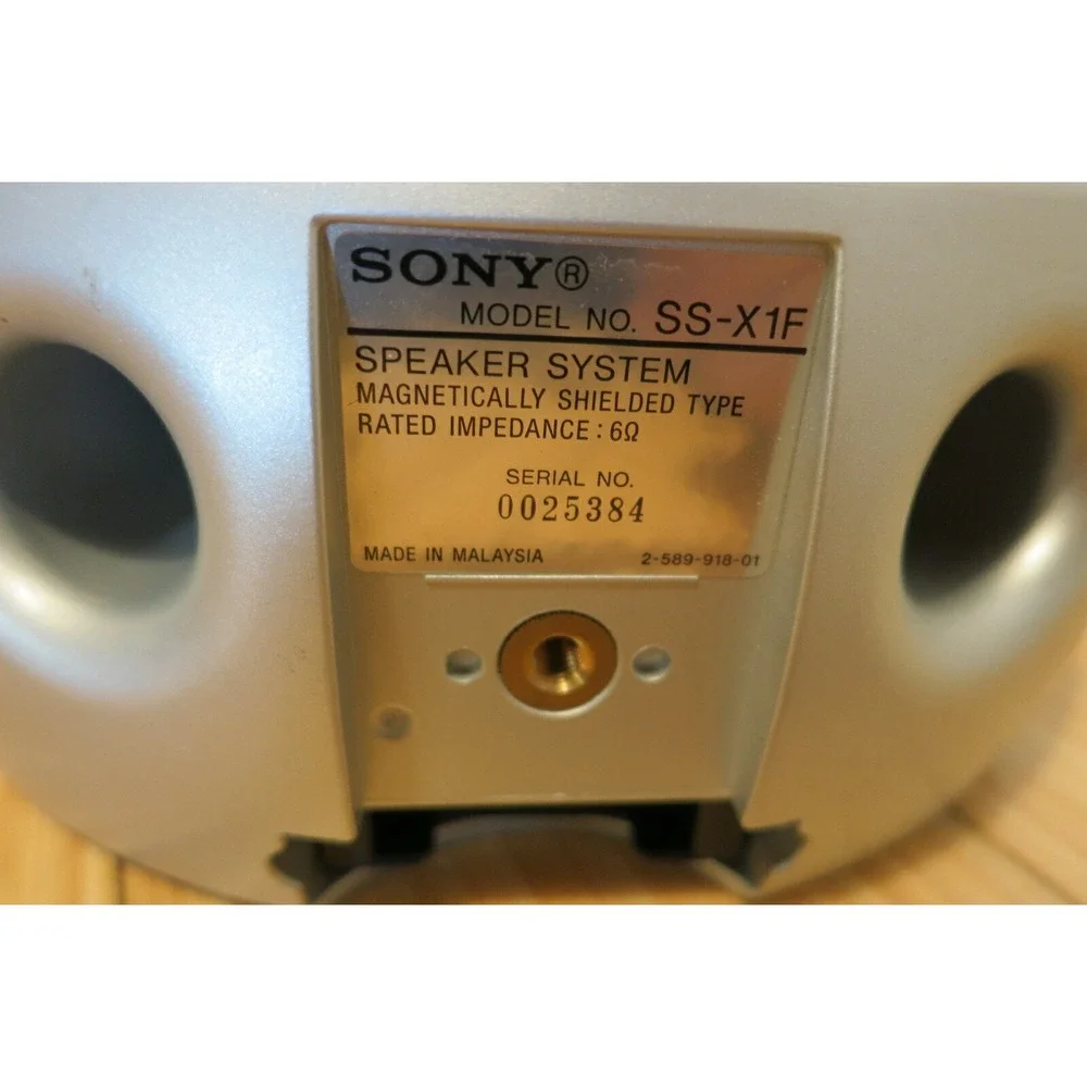 Sony SS-X1F Satellite Surround Speaker (listing 2 of 2)‎